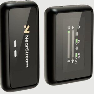 Nearstream Wireless Lavalier Microphones with Noise Cancellation